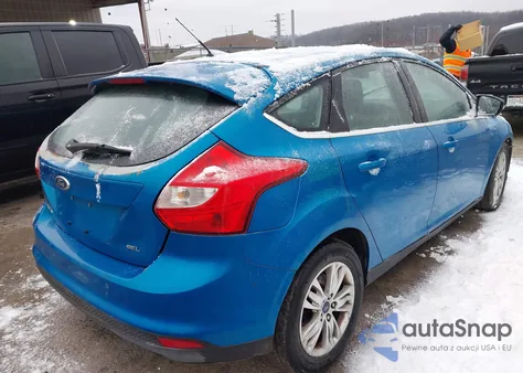 2012 Ford Focus Sel z USA, uszkodzony, nr VIN 1FAHP3M21CL321923